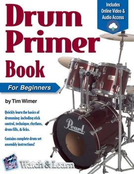 Paperback Drum Primer Book for Beginners Book
