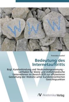 Paperback Bedeutung des Internetauftritts [German] Book