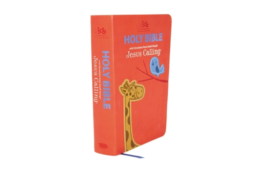 Paperback Icb, Jesus Calling Bible for Children, Leathersoft, Orange: With Devotions from Sarah Young's Jesus Calling Book