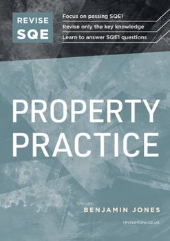 Paperback Revise SQE Property Practice Book