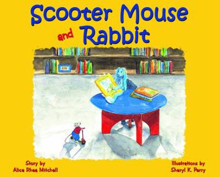 Hardcover Scooter Mouse and Rabbit Book