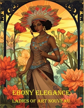 Paperback Ebony Elegance: Ladies of Art Nouveau Book