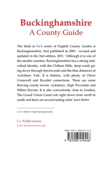 Hardcover Buckinghamshire: A County Guide Book