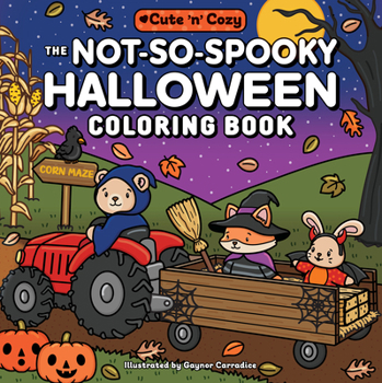 Paperback The Not-So-Spooky Halloween Coloring Book