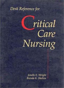 Hardcover Desk Reference for Critical Care Book