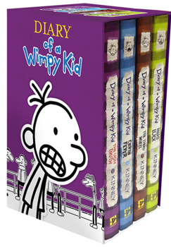 Hardcover Diary of a Wimpy Kid Box of Books 5-8 Book