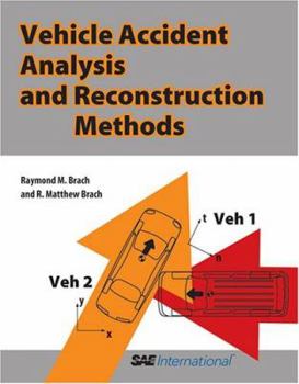 Hardcover Vehicle Accident Analysis and Reconstruction Methods Book