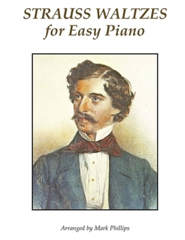 Paperback Strauss Waltzes for Easy Piano Book