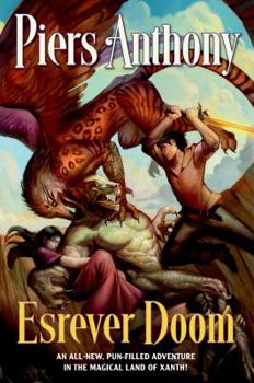 Hardcover Esrever Doom: A Fun-Filled Adventure in the Magical Land of Xanth Book