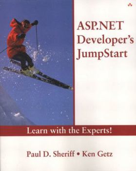 Paperback ASP.Net Developer's Jumpstart Book