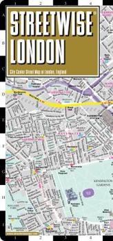 Streetwise London Map - Laminated City Street Map of London, England: Folding Pocket Size Travel Map