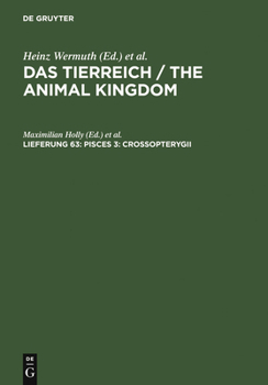 Hardcover Pisces 3: Crossopterygii [German] Book
