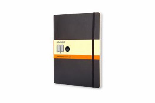 Paperback Moleskine Classic Notebook, Extra Large, Ruled, Black, Soft Cover (7.5 X 10) Book