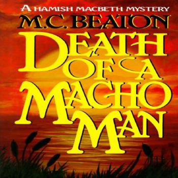 Hardcover Death of a Macho Man Book