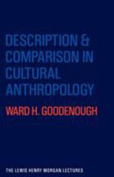 Paperback Description and Comparison in Cultural Anthropology Book