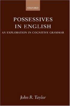 Hardcover Possessives in English: An Exploration in Cognitive Grammar Book