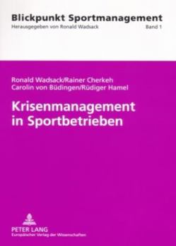 Paperback Krisenmanagement in Sportbetrieben [German] Book
