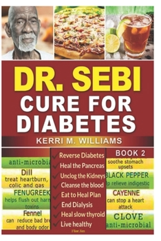 Paperback Dr Sebi Cure for Diabetes Book