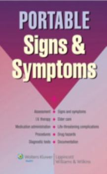 Paperback Portable Signs & Symptoms Book
