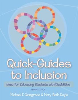Paperback Quick-Guides to Inclusion: Ideas for Educating Students with Disabilities, Second Edition Book
