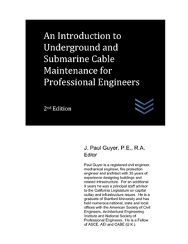 Paperback An Introduction to Underground and Submarine Cable Maintenance for Professional Engineers Book
