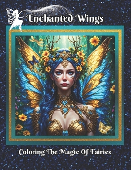 Paperback Enchanted Wings: Coloring the Magic of Fairies Book