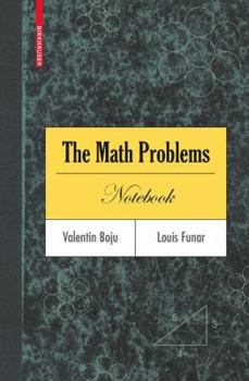 Paperback The Math Problems Notebook Book