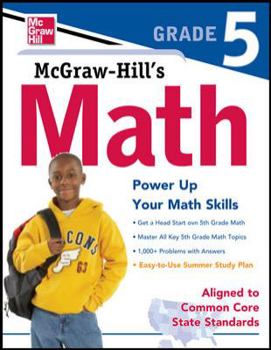 Paperback McGraw-Hill's Math, Grade 5 Book