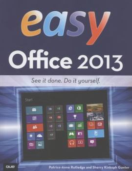 Paperback Easy Office 2013 Book
