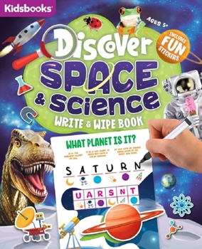 Spiral-bound Discover Space & Science Book