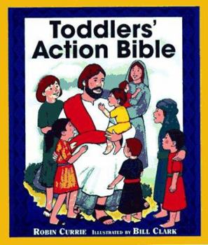 Hardcover Toddlers' Action Bible Book