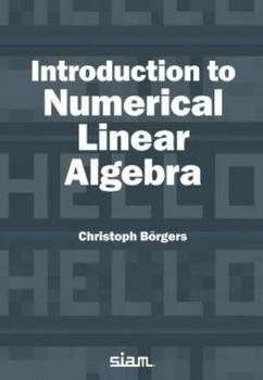 Paperback Introduction to Numerical Linear Algebra Book