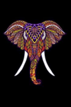 Paperback passwords: Internet Password Logbook Large Print With Tabs, password notebook alphabet - elephant mandala Cover Book