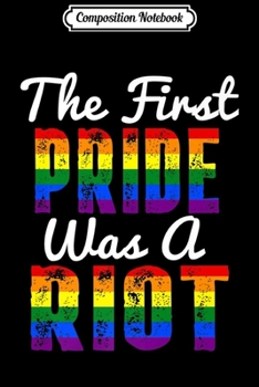 Composition Notebook: Pride Parade NYC 50th Anniversary Gay LBGTQ Right Premium  Journal/Notebook Blank Lined Ruled 6x9 100 Pages