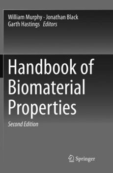 Paperback Handbook of Biomaterial Properties Book