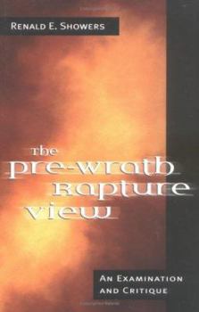 Paperback The Pre-Wrath Rapture View Book