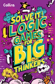 Paperback Logic Games for Big Thinkers Book