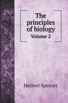 Hardcover The principles of biology: Volume 2 Book