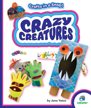 Library Binding Crazy Creatures Book