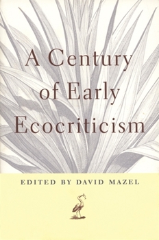 Paperback A Century of Early Ecocriticism Book