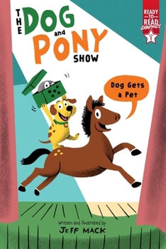 Hardcover Dog Gets a Pet: Ready-To-Read Graphics Level 1 Book