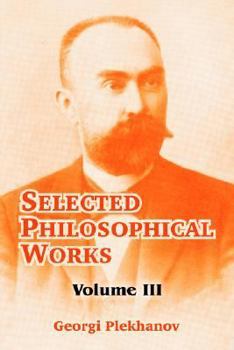 Paperback Selected Philosophical Works: Volume III Book