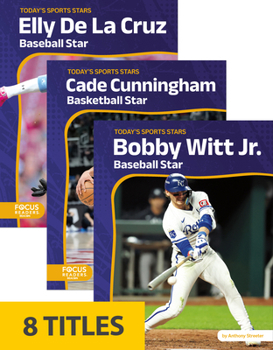 Library Binding Today's Sports Stars (Set of 8) Book