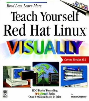 Paperback Teach Yourself Red Hat Linux Visually Book