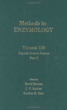 Hardcover Peptide Growth Factors, Part C (Volume 198) (Methods in Enzymology, Volume 198) Book