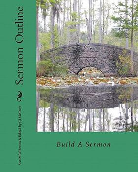 Paperback Sermon Outline: Build A Sermon Book