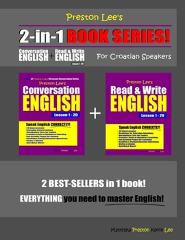 Preston Lee’s 2-in-1 Book Series! Conversation English & Read & Write English Lesson 1 – 20 For Norwegian Speakers