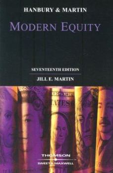 Paperback Hanbury and Martin : Modern Equity Book