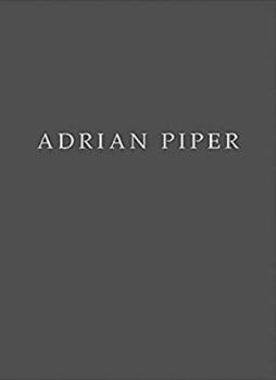 Paperback Adrian Piper Book