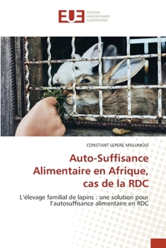 Paperback Auto-Suffisance Alimentaire en Afrique, cas de la RDC [French] Book
